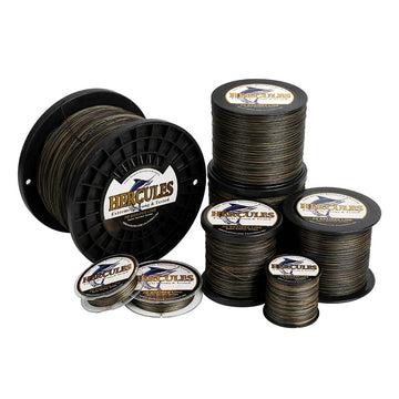 2000M 2187Yds Camouflage 10lb-200lb HERCULES PE Braided Fishing Line 8 Strands HERCULES